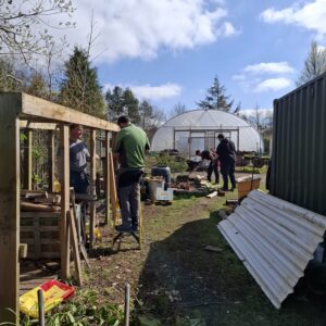 Gondolin Team Volunteering Day at Community Woods & Garden, Polbeth & West Calder