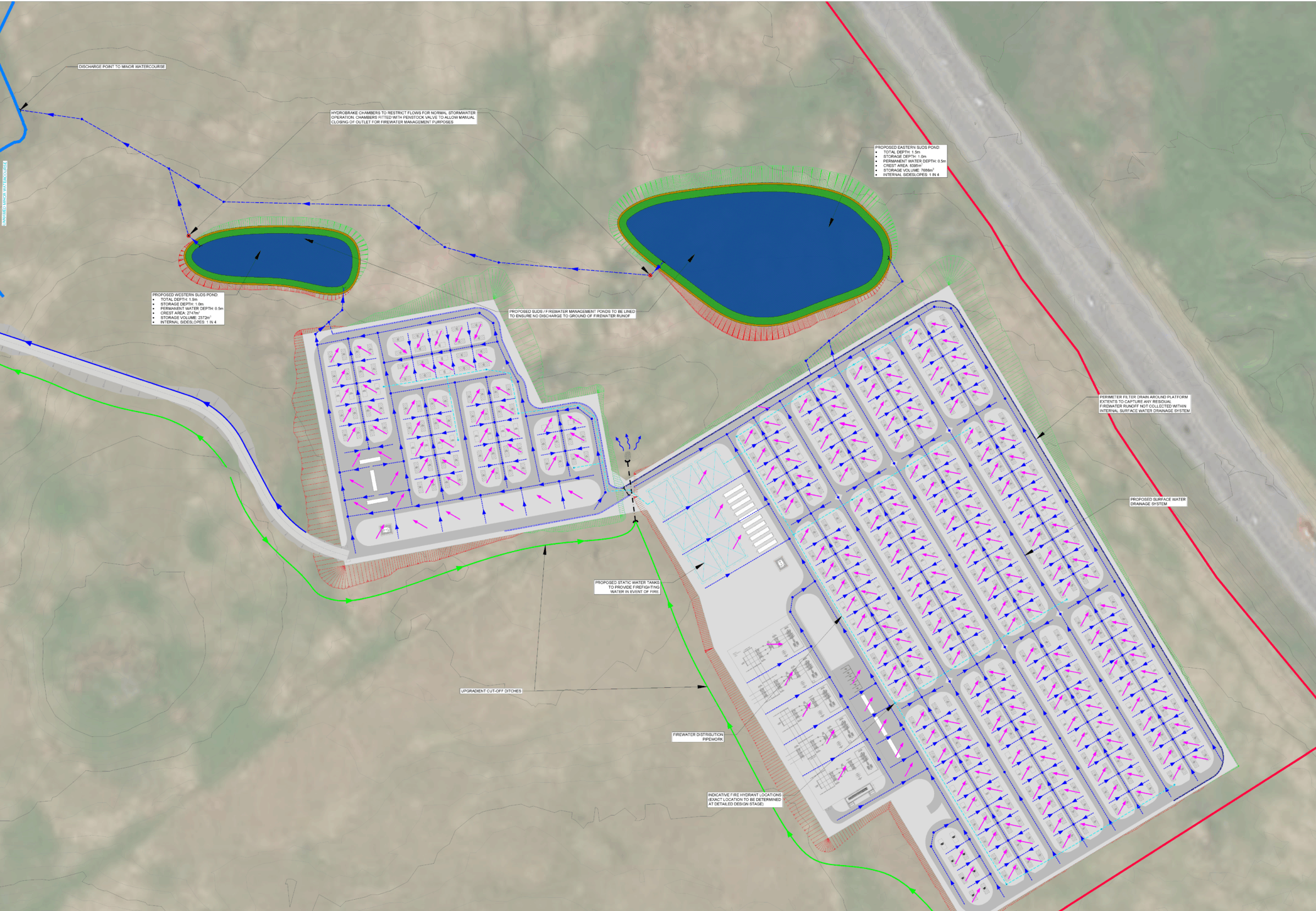 Redshaw Battery Energy Storage System Firewater Management Plan Redshaw Battery Energy Storage System Firewater Management Plan