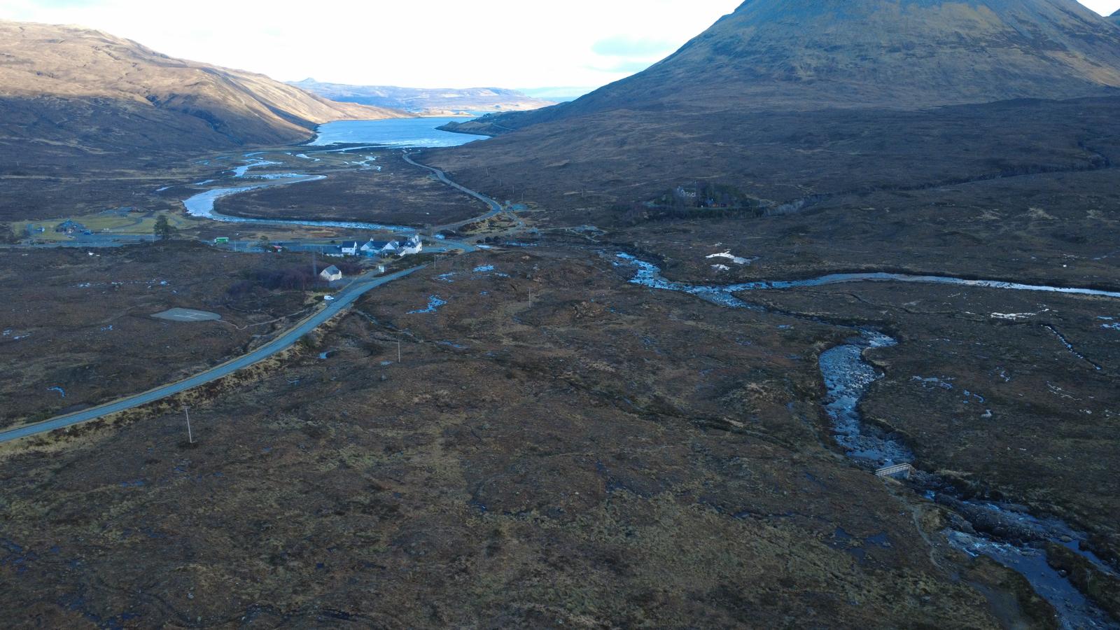 Gondolin Land & Water provided Silgachan Hotel - Flood Risk Assessments for Rural Tourism Developments, including the Sligachan Hotel on the Isle of Skye.